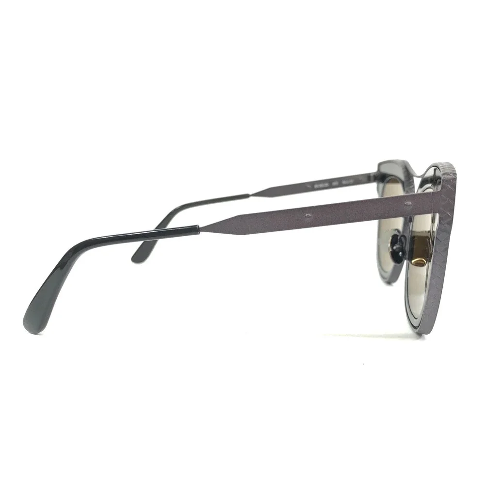Bottega Veneta Sunglasses BV0012S 003 Black Ruthenium Frames with Brown Lenses